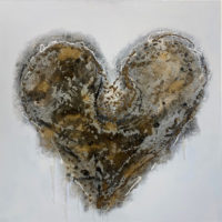 Buy a painting of a heart called Happy Love.
