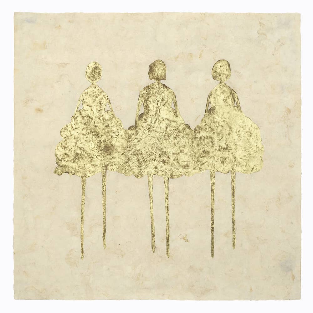 Buy a painting of a three female dancers called Stars
