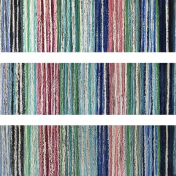 Buy a print of colorful vertical lines called Trypique, Scotland