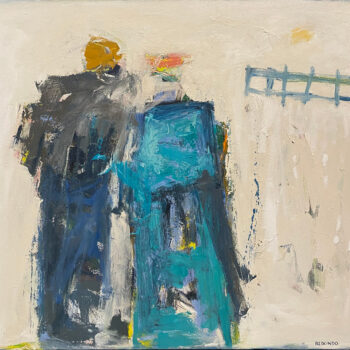 Buy a painting of a lovers called A Couple’s Walk