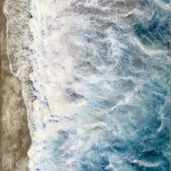 Buy a painting of waves called Aquas Litus 2