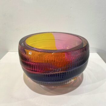 Buy Glass Bowl of Amber Colors | Gem Garden | MAC Art Galleries